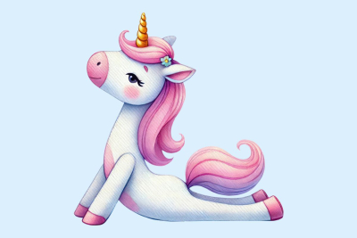 Kroužek Jóga Jednorožec živě